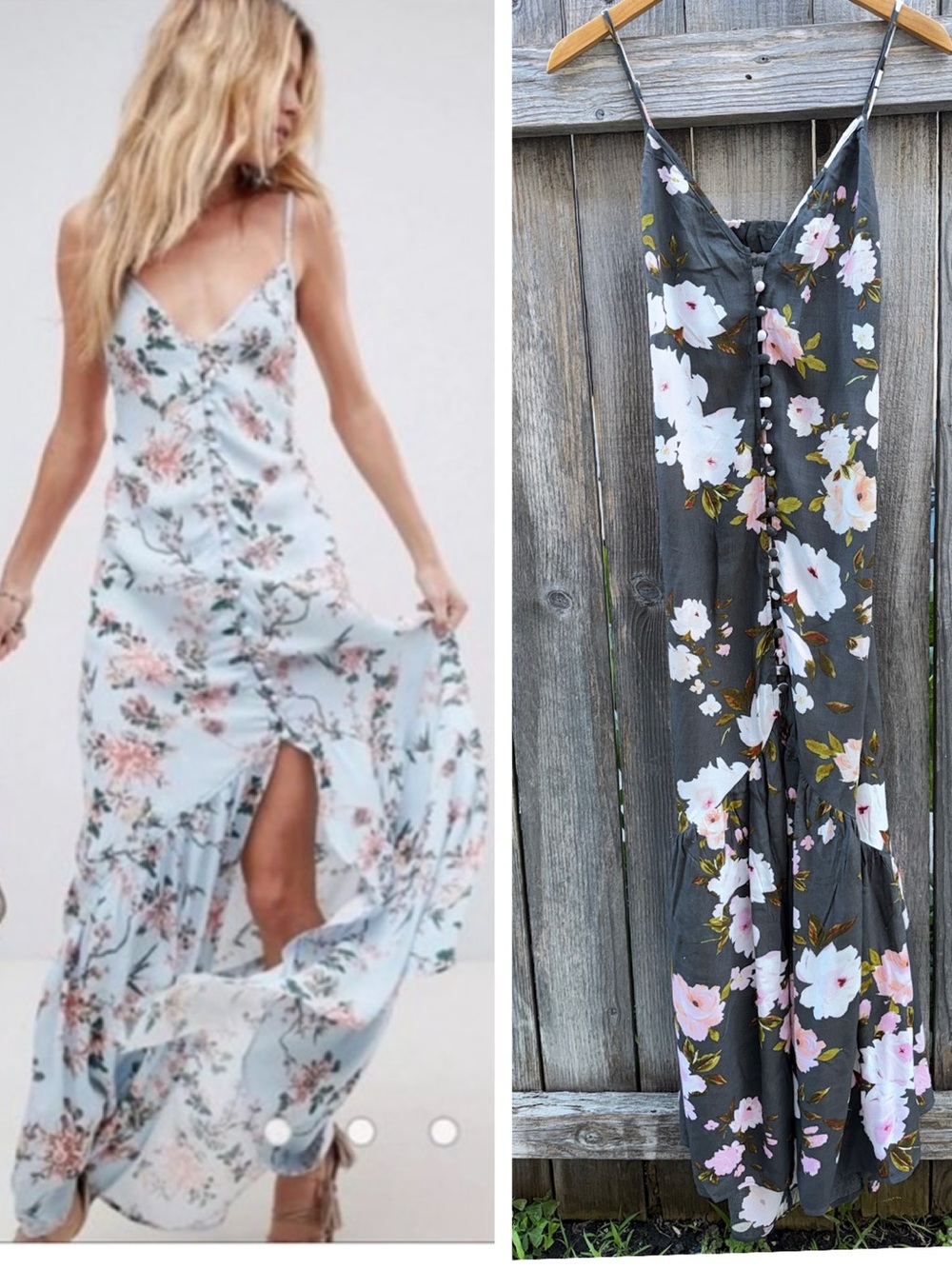 Flynn Skye Floral Maxi Dress Size Large